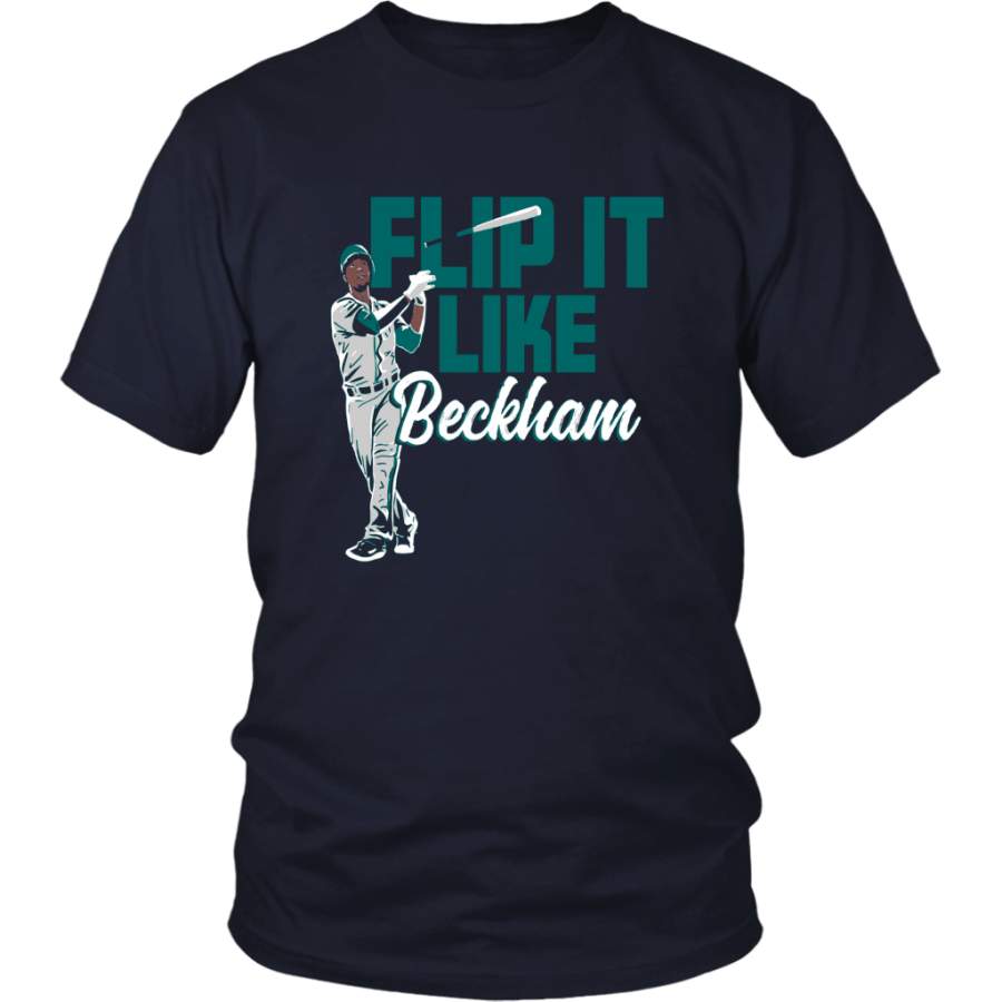 FLIP IT LIKE BECKHAM SHIRT TIM BECKHAM – Seattle Mariners