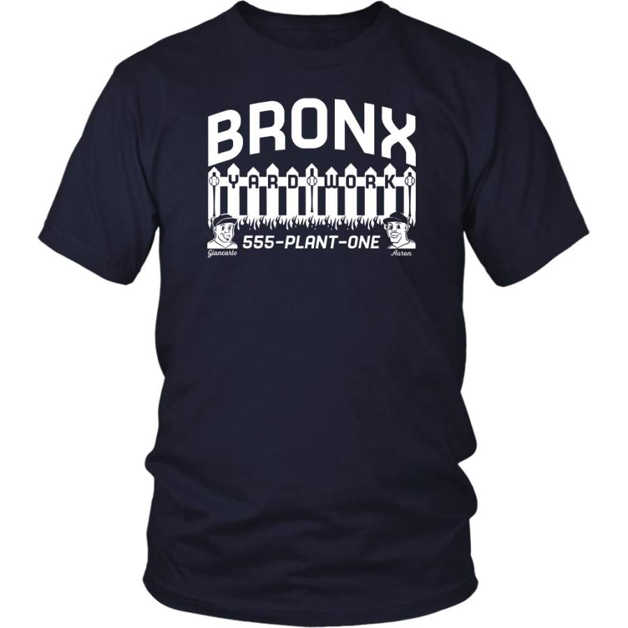 BRONX YARD WORK SHIRT Giancarlo Stanton – Aaron Judge – New York Yankees