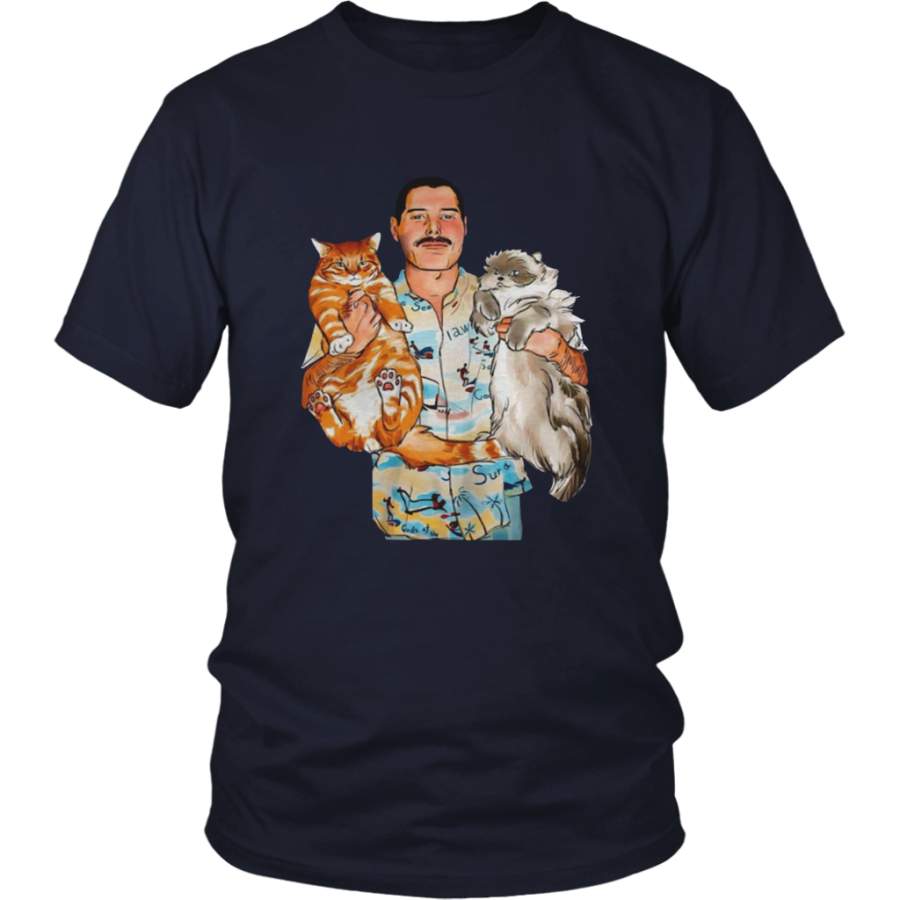 Freddie Mercury With His Cats Shirt