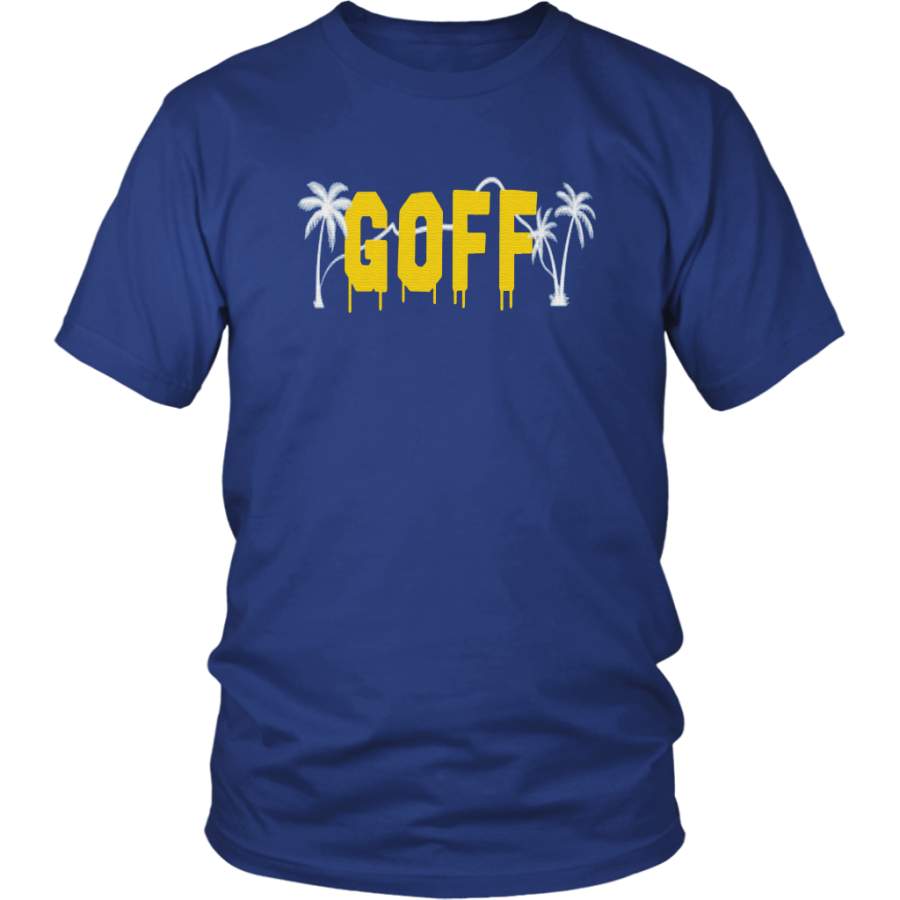 GOFF – HOLLYWOOD SHIRT LOS ANGELES RAMS NFC CHAMPIONS – Jared Goff