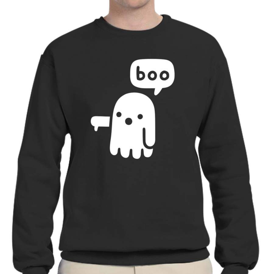 Ghost Of Disapproval Crew Neck Sweatshirt