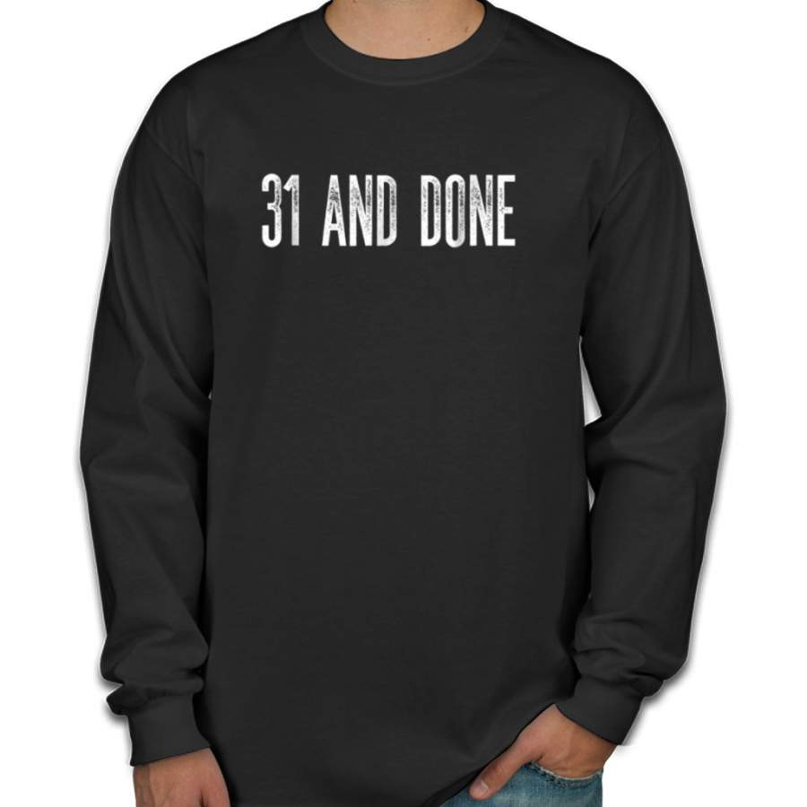 31 And Done Kentucky Beats Florida Football Victory T-shirt Men’s Long Sleeve Shirts