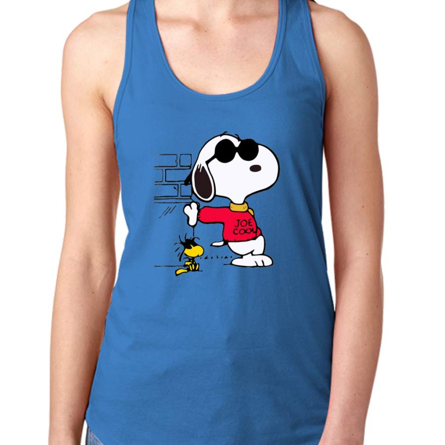 Joe Cool Snoopy Women Tank Top