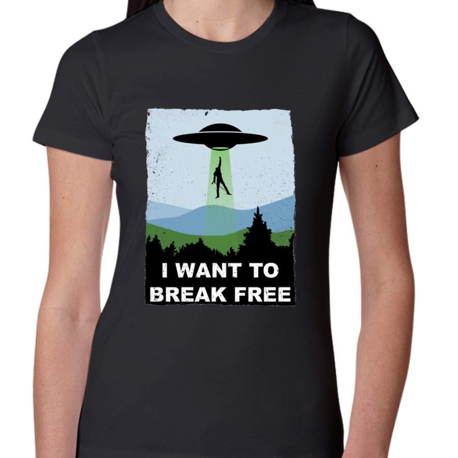 I Want to Break Free – Freddie Returns to Mercury Women T-Shirt