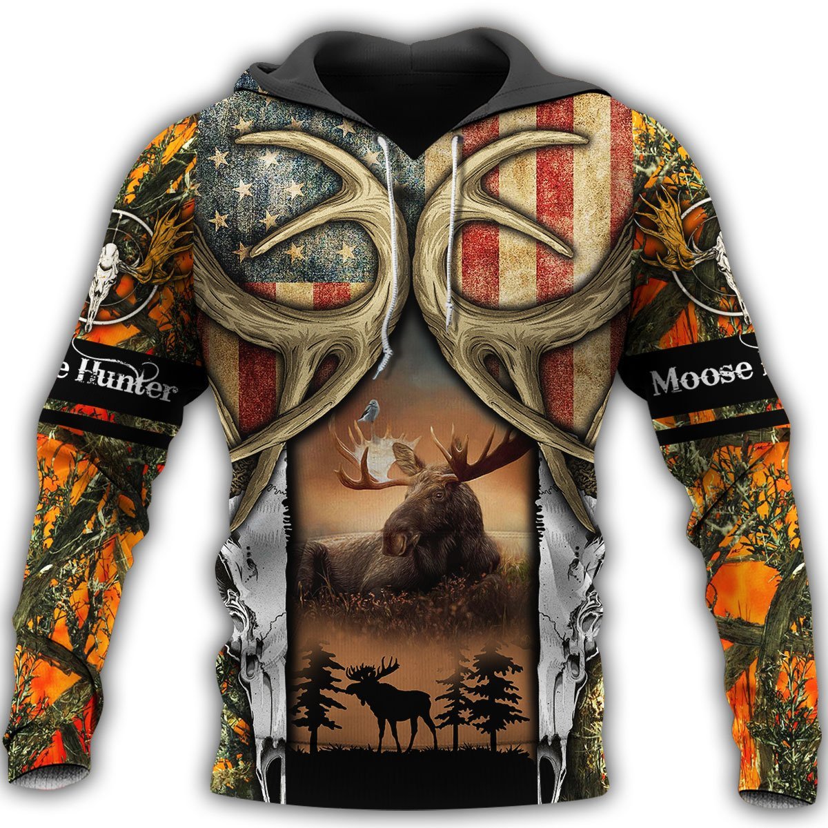 Moose Hunting 3D All Over Print | Unisex | Adult | Ht5507