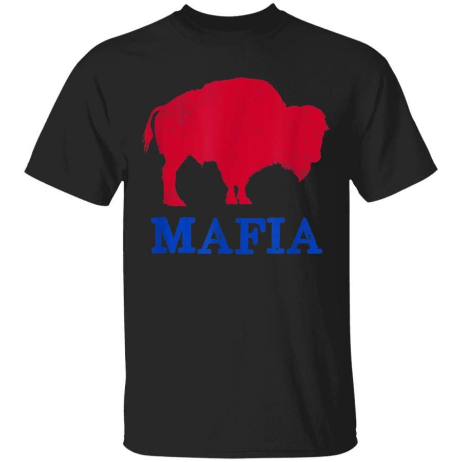 Bills Mafia 716 Buffalo Western New York BFLO WNY Blue Red T-Shirt gift for Football fan man woman TFM