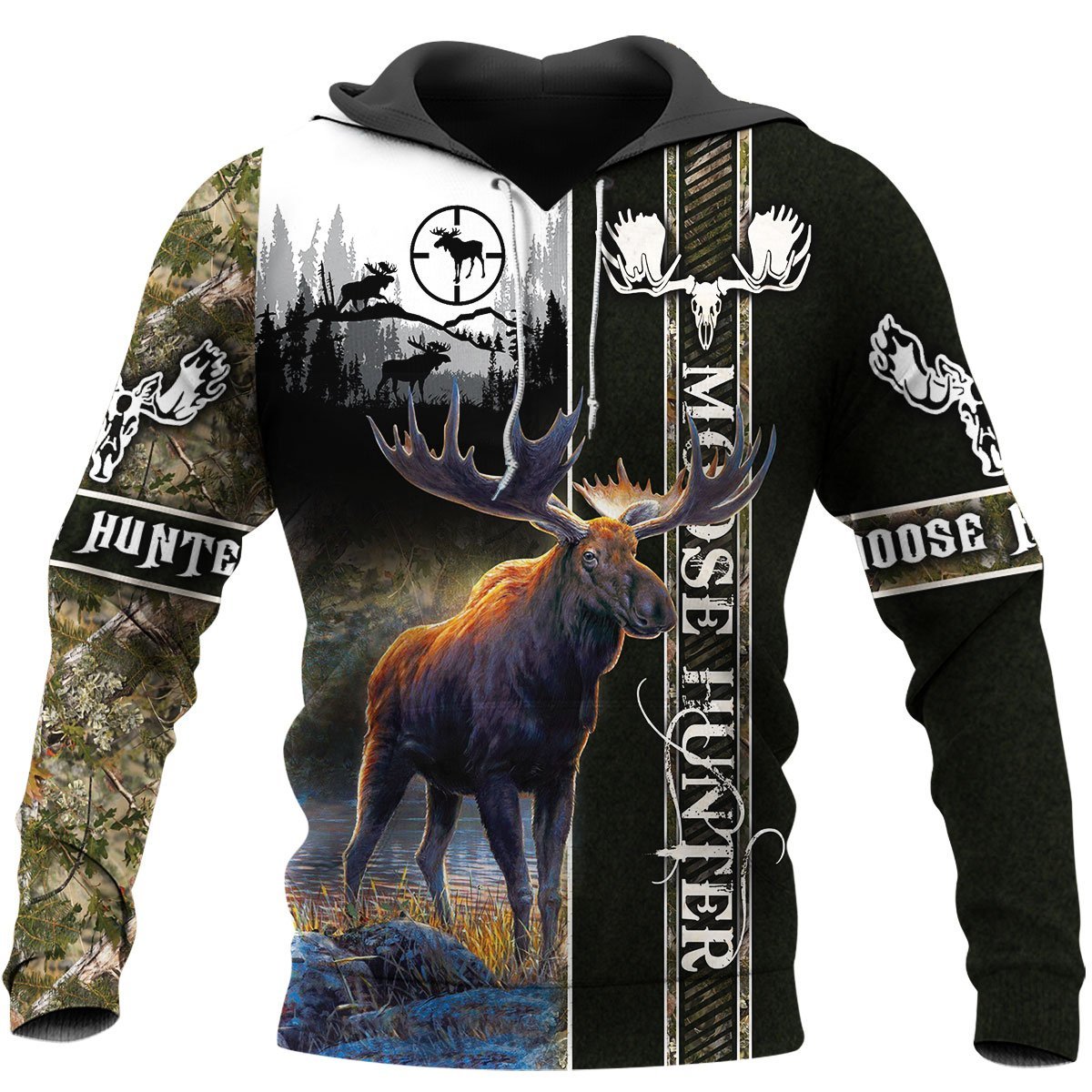 Moose Hunting 3D All Over Print | Unisex | Adult | Ht5511