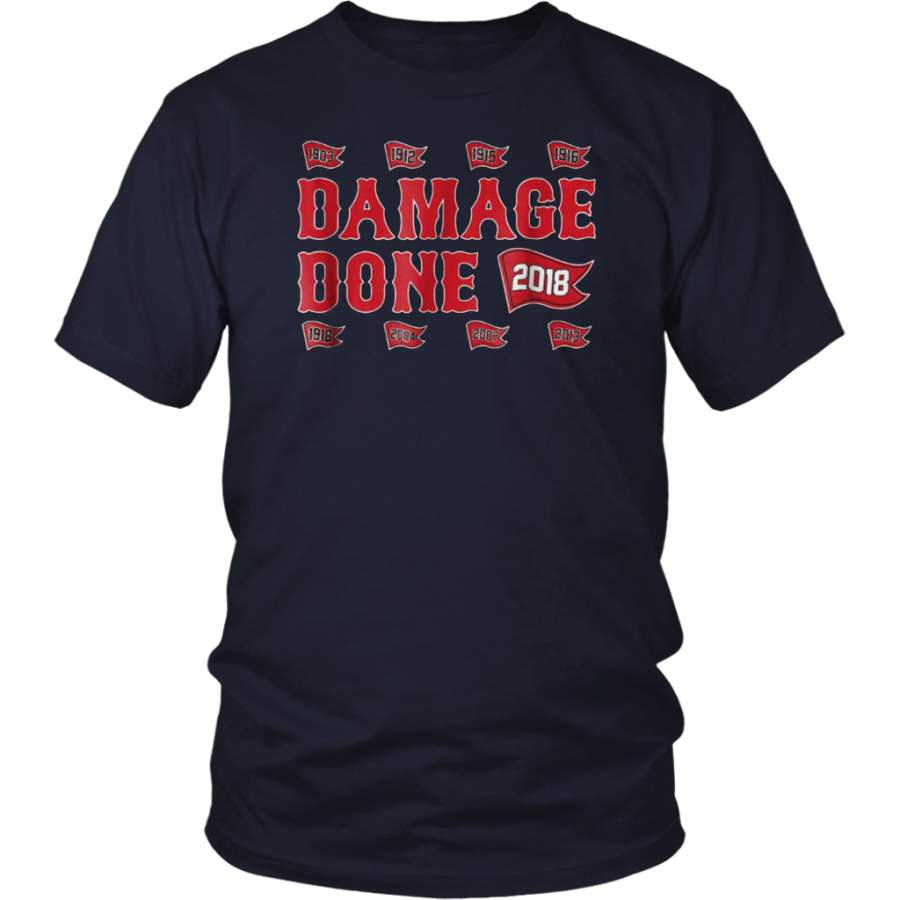 Damage Done Boston TShirt