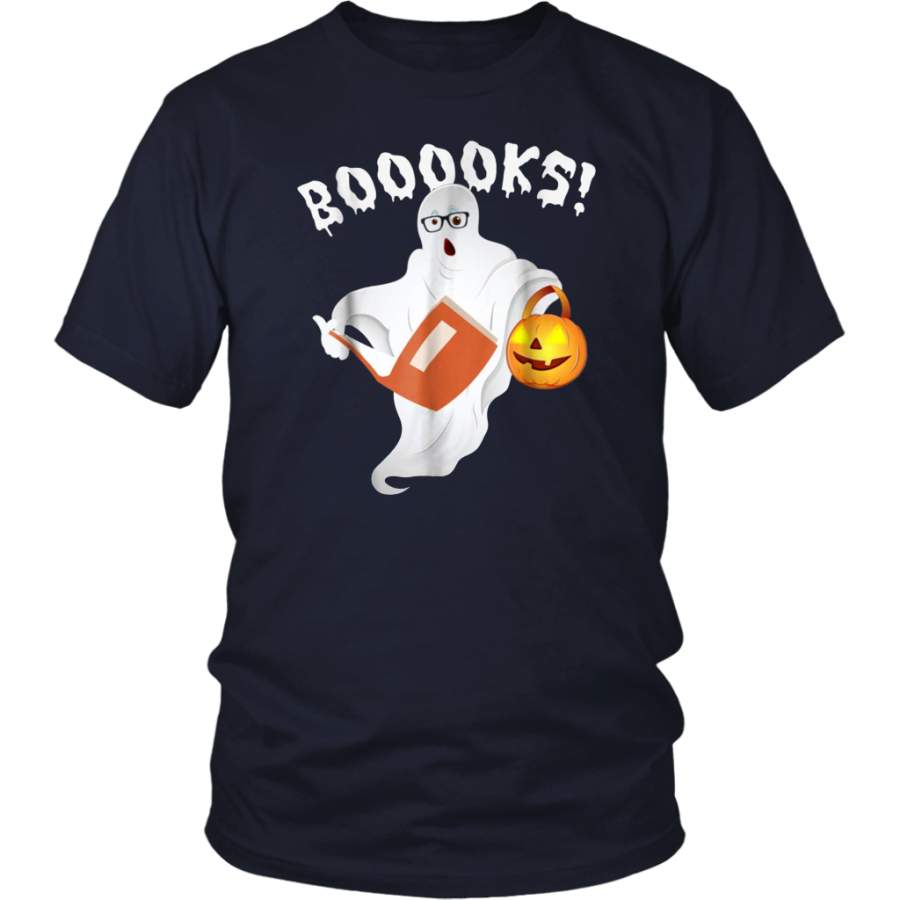 Booooks! Ghost Reading Books TShirt