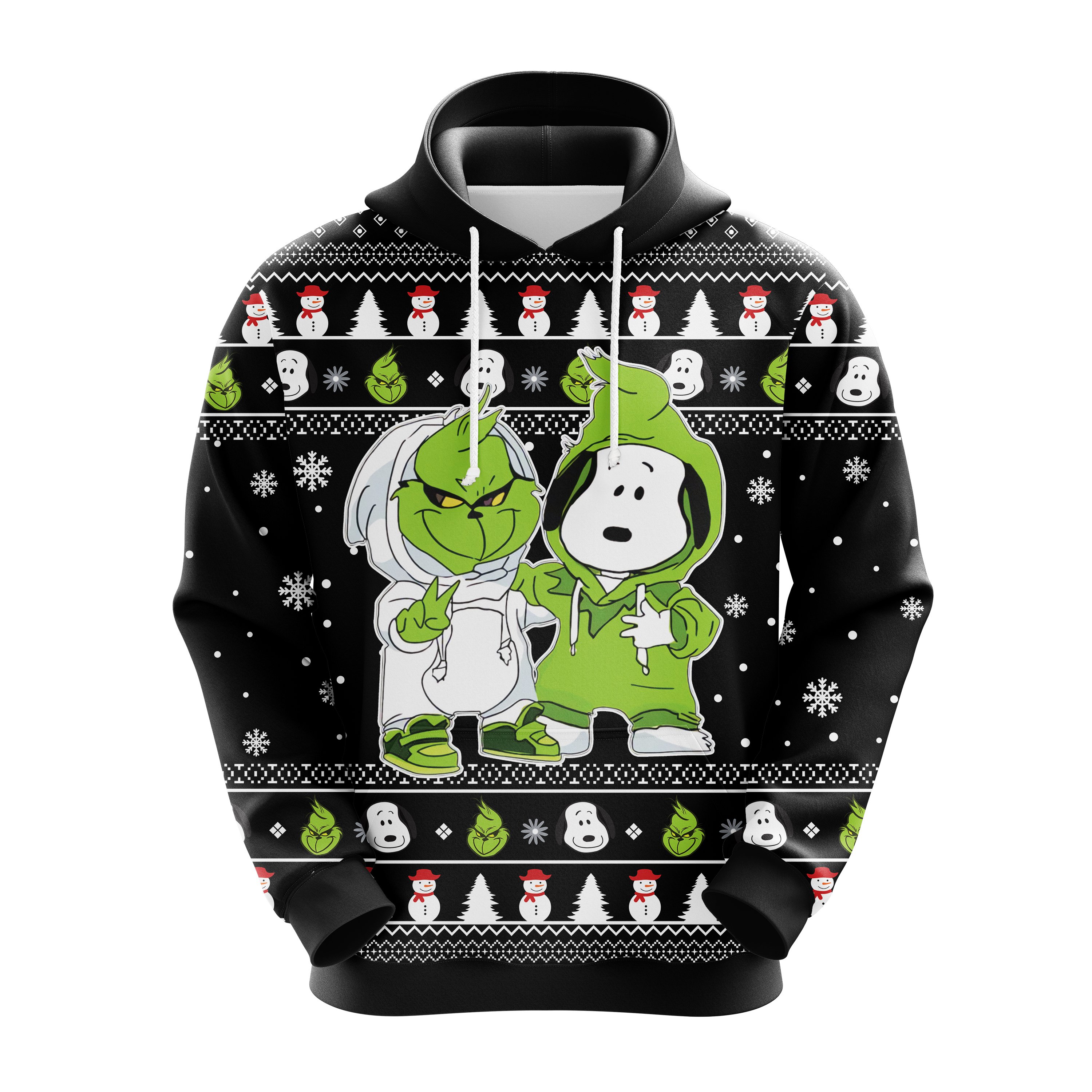 grinch and snoopy Christmas cute Noel Mc Ugly Hoodie – Amazing Gift idea – thanksgiving gift