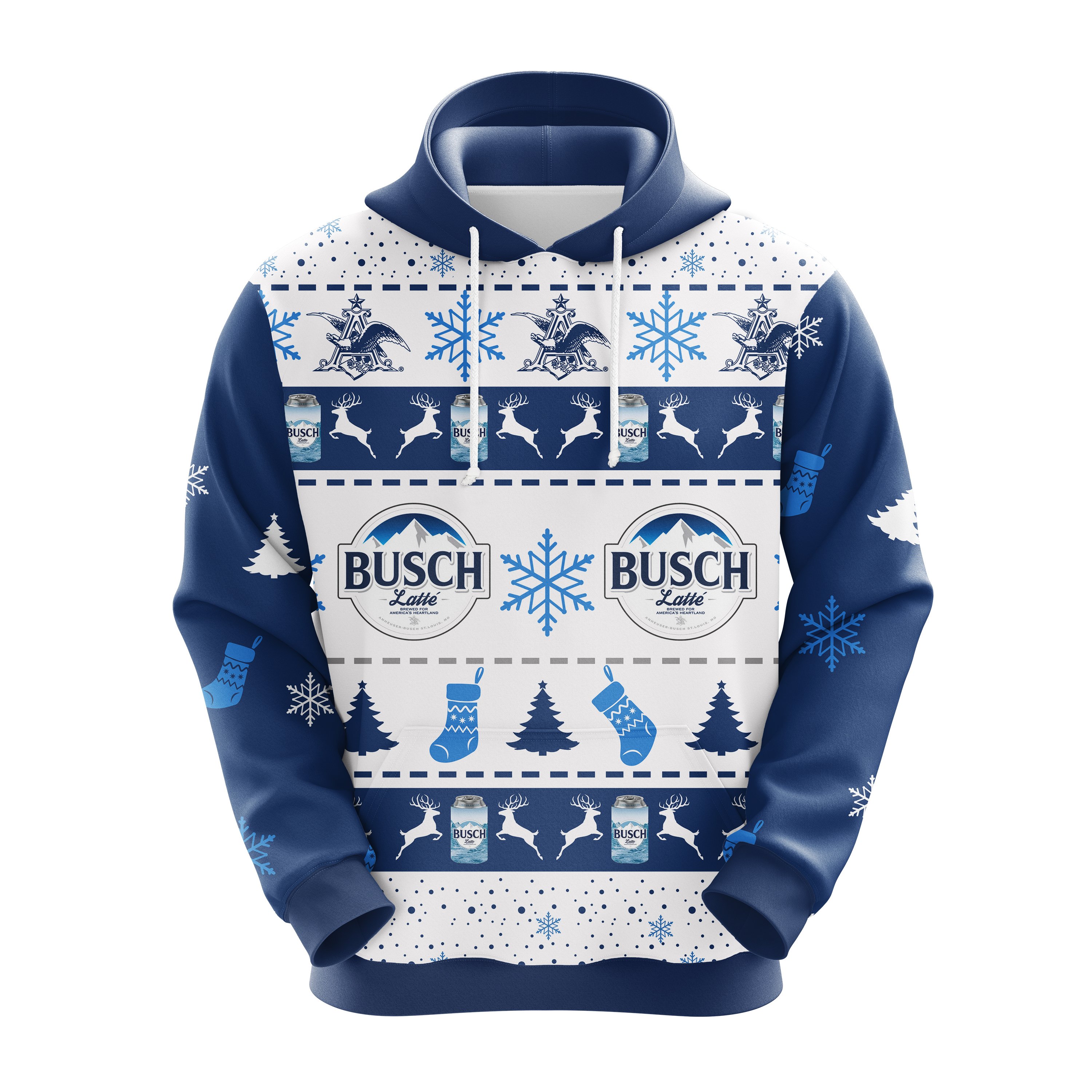 Busch Latte Beer christmas Christmas cute Noel Mc Ugly Hoodie – Amazing Gift idea – thanksgiving gift