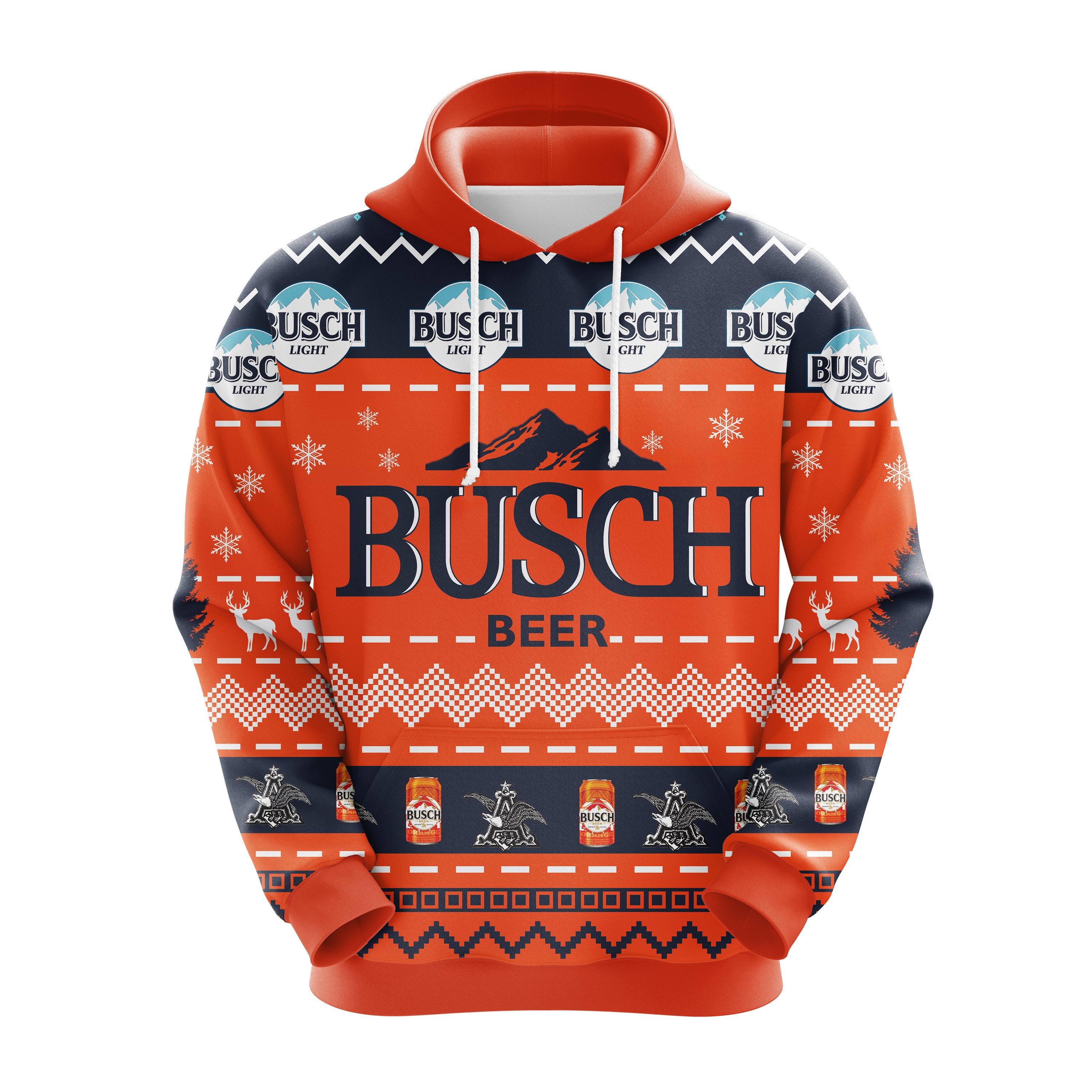 busch beer Christmas cute Noel Mc Ugly Hoodie – Amazing Gift idea – thanksgiving gift