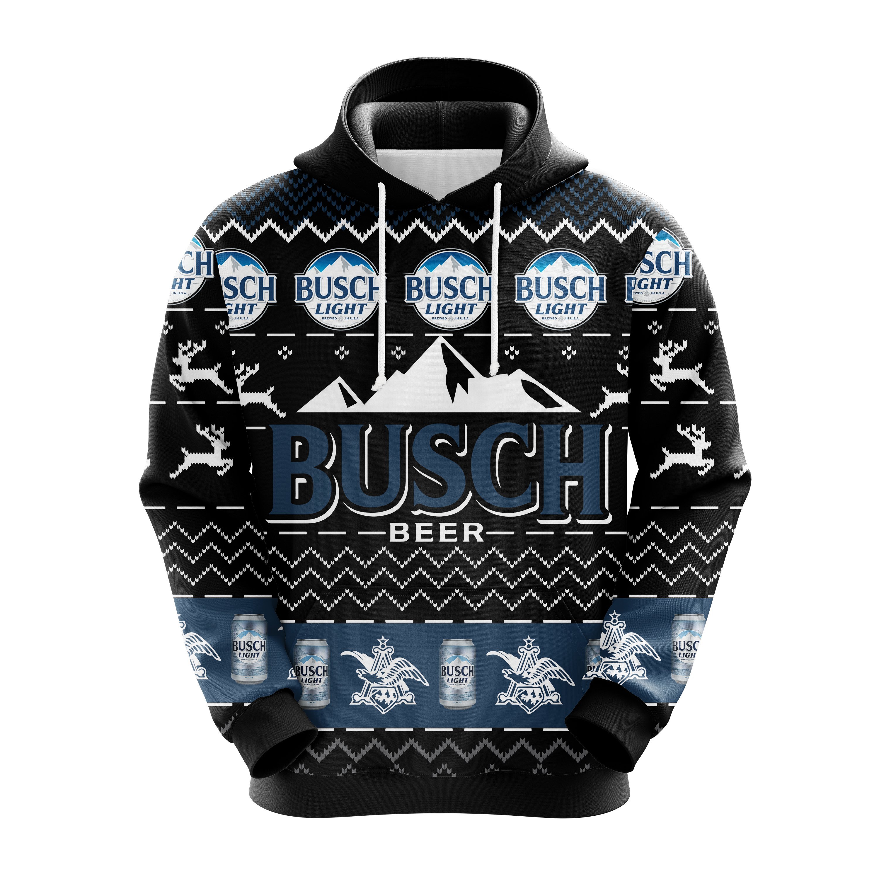 busch beer 4 Christmas cute Noel Mc Ugly Hoodie – Amazing Gift idea – thanksgiving gift