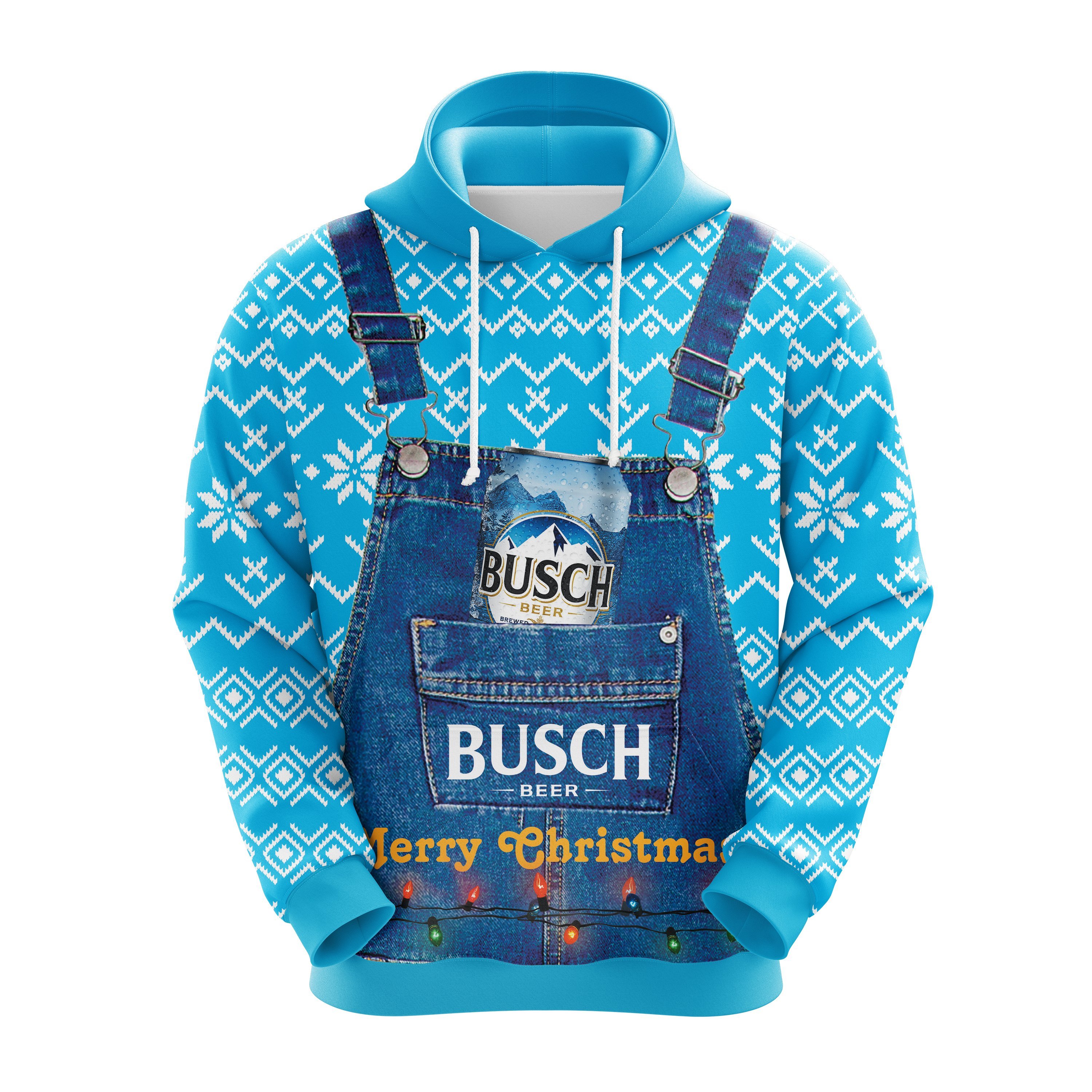 busch beer 3 Christmas cute Noel Mc Ugly Hoodie – Amazing Gift idea – thanksgiving gift