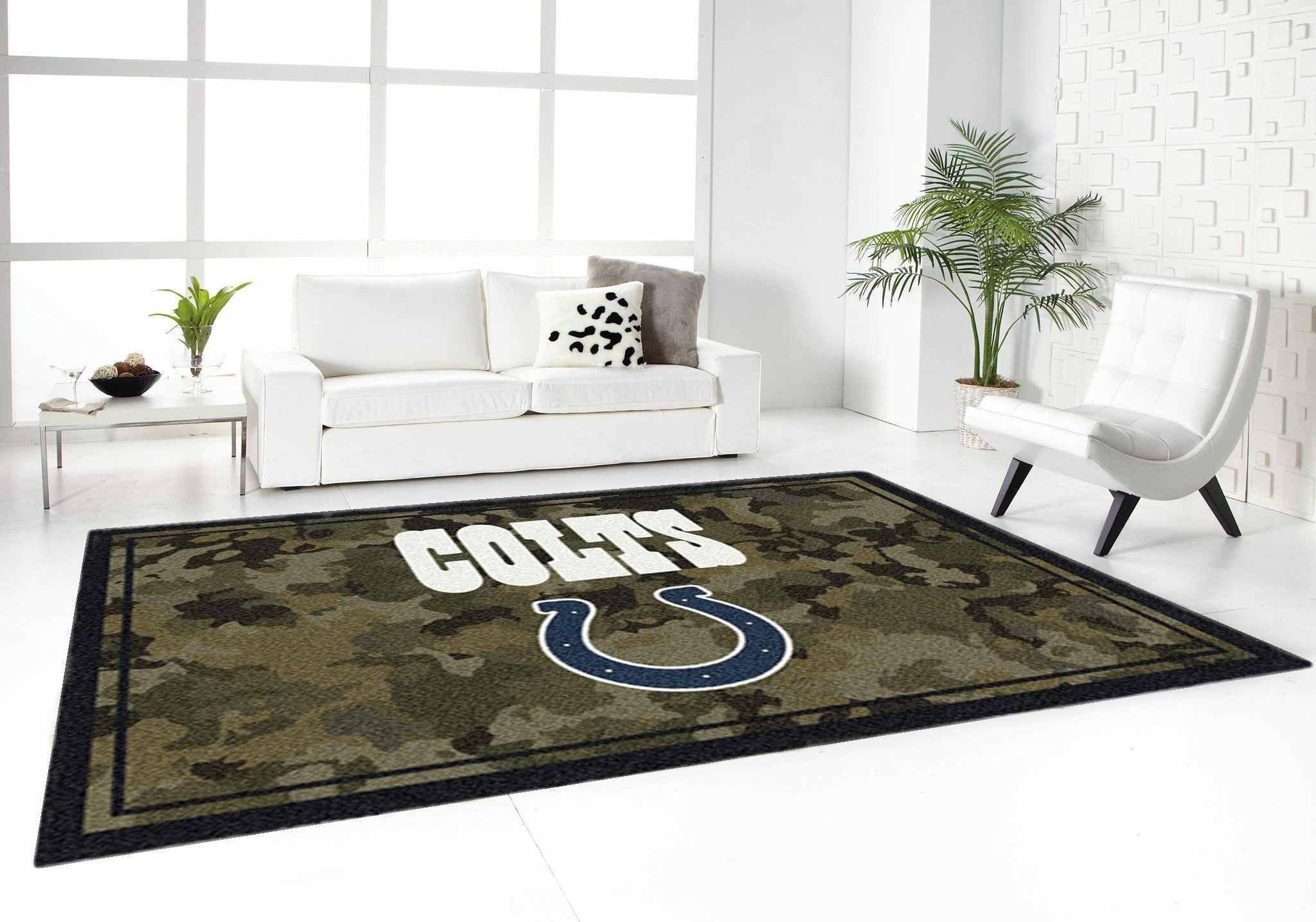 Indianapolis Colts Area Rug Football Area Rug Floor D???cor