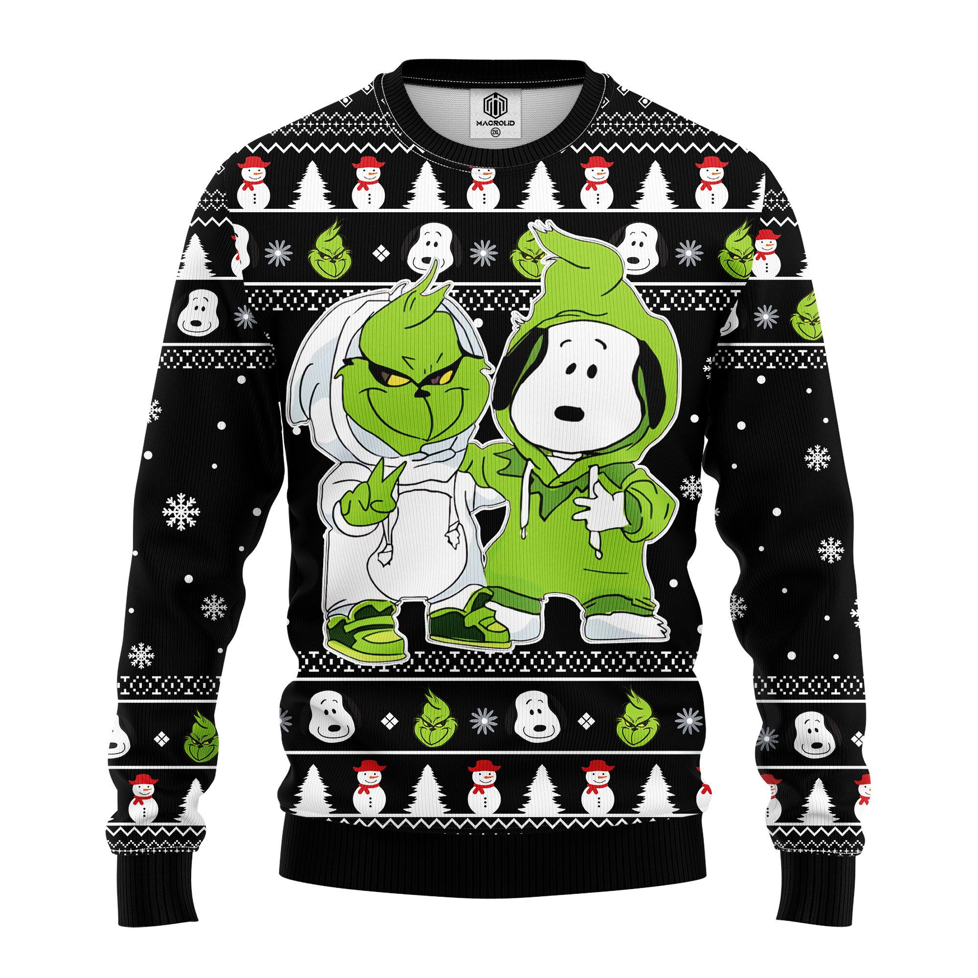 grinch and snoopy ugly christmas sweater – Amazing Gift idea – thanksgiving gift