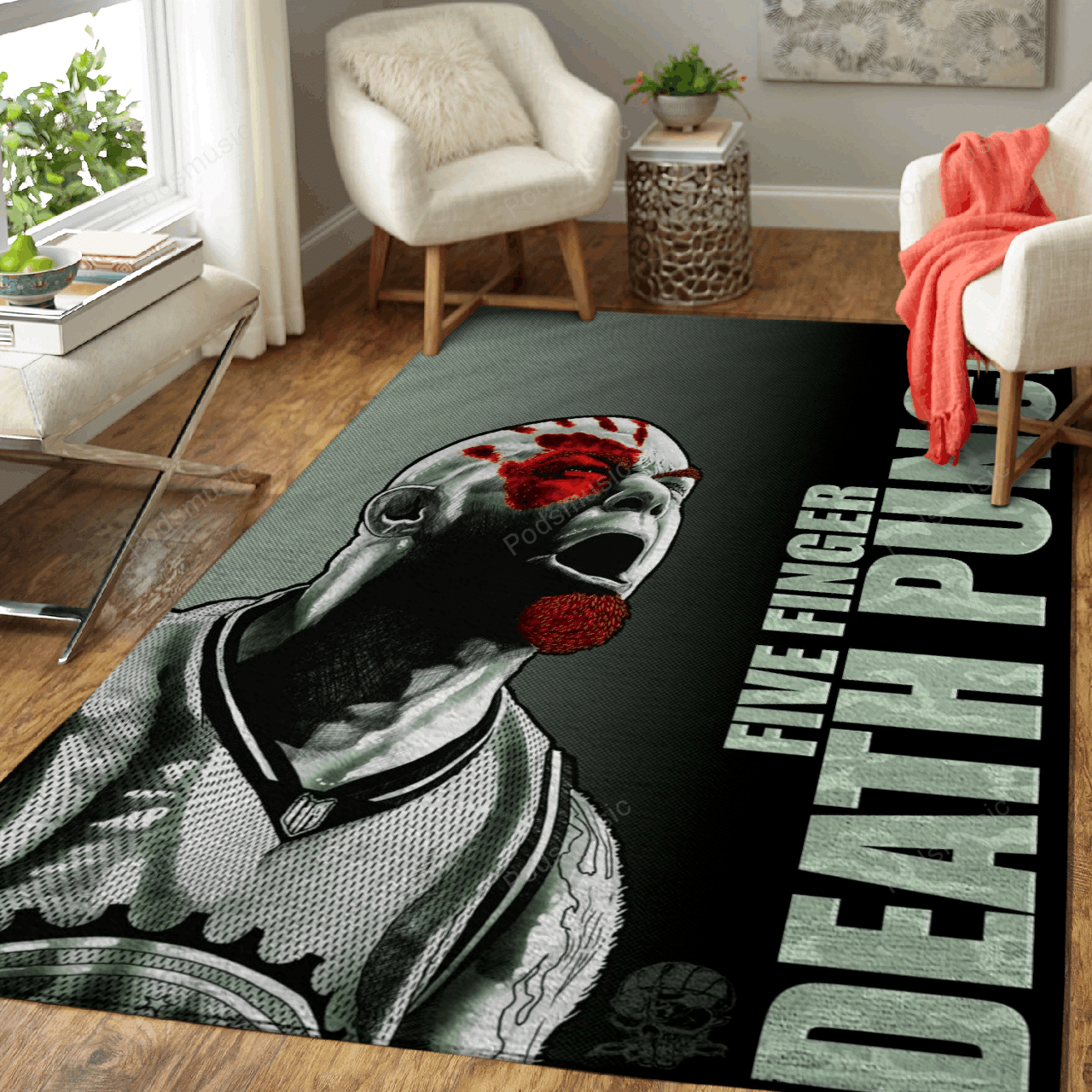 Five Finger Death Punch IM – Music Art For Fans Area Rug Carpet