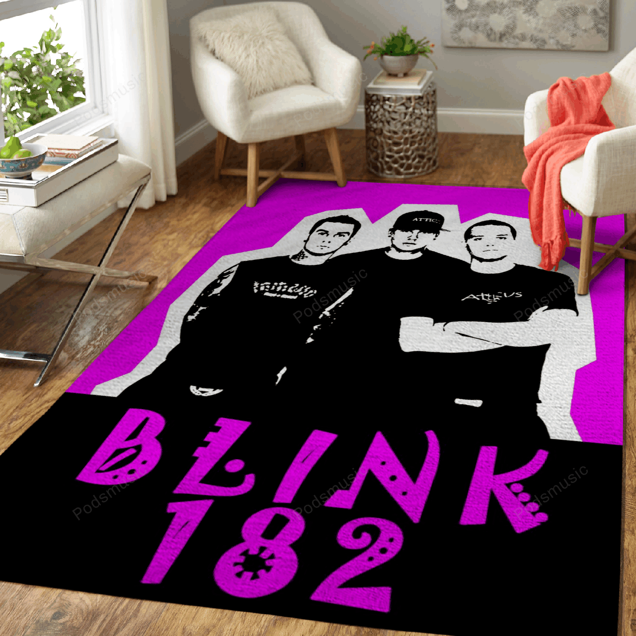 blink 182 – All About Music Art For Fans Area Rug Carpet