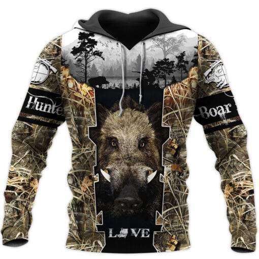 Boar Hunting 3D All Over Print | Unisex | Adult | Ht5435