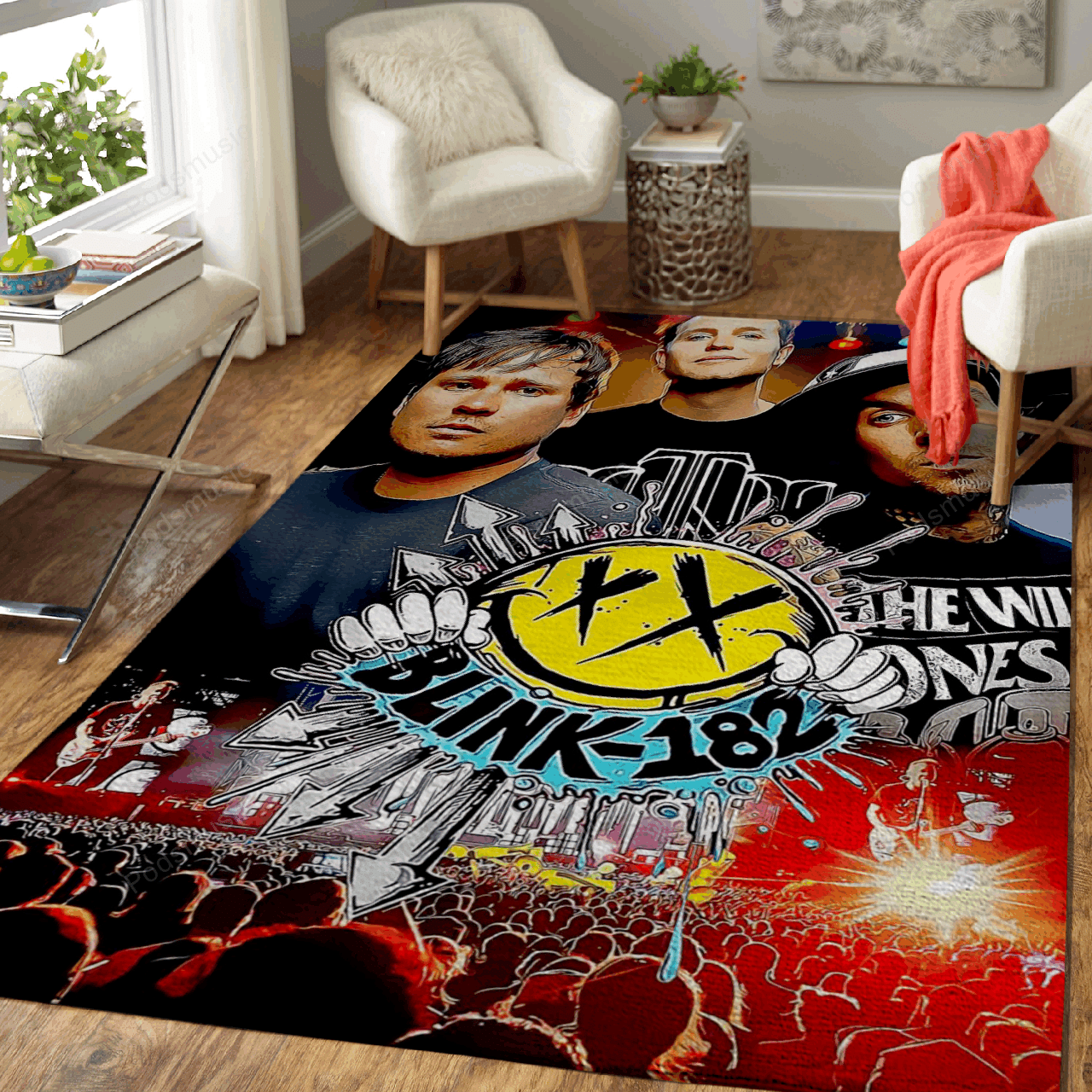 Blink182 – Music Art For Fans Area Rug Carpet