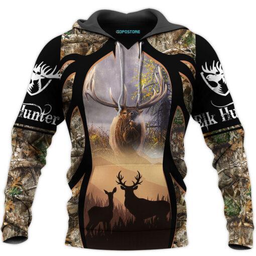 Elk Hunting Camouflage 3D All Over Print | Unisex | Adult | Ht5479