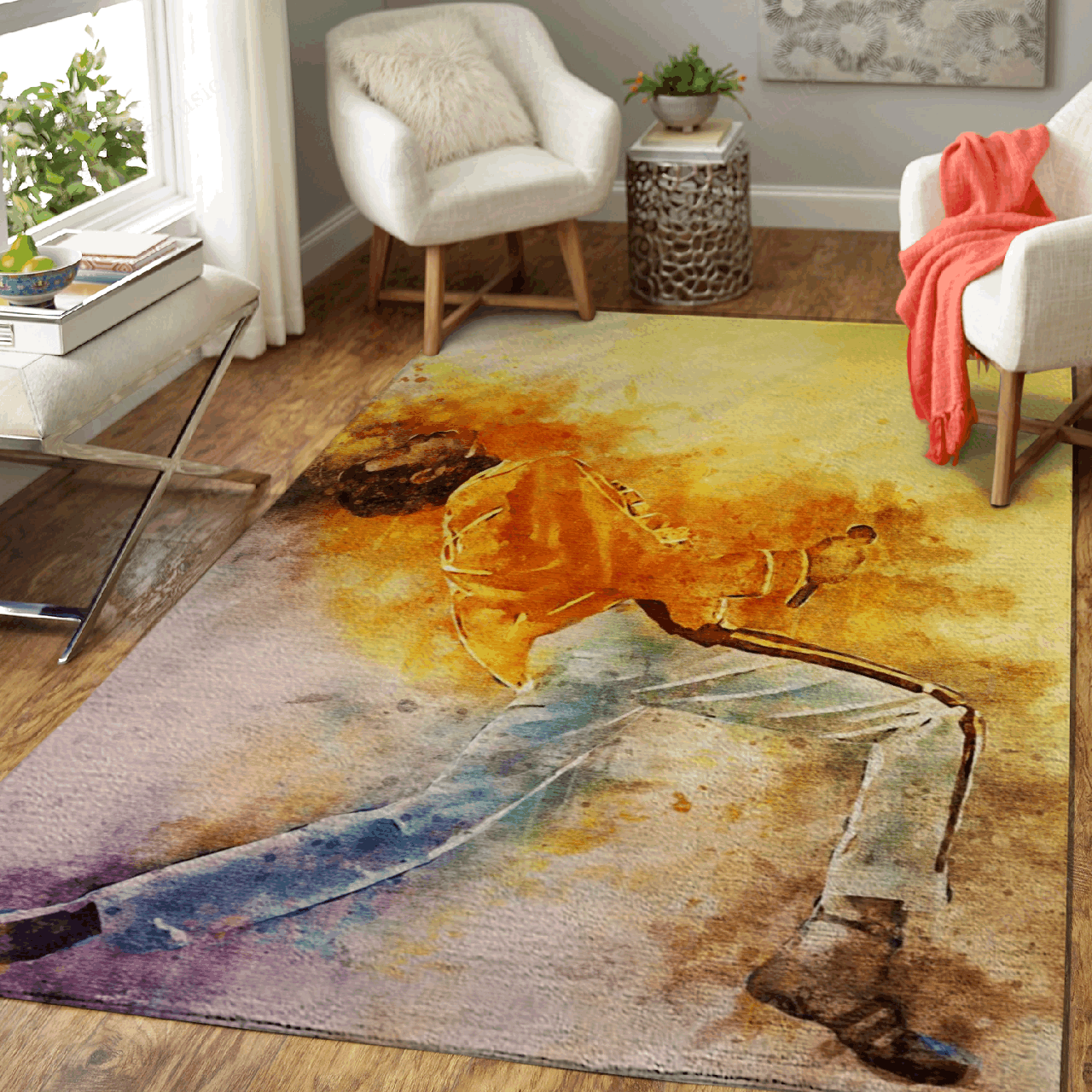 Freddie Mercury – Music World Art For Fans Area Rug Carpet