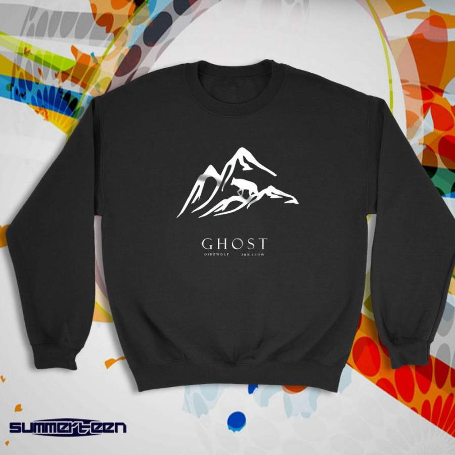 Ghost Direwolf John Snow Women’S Sweatshirt