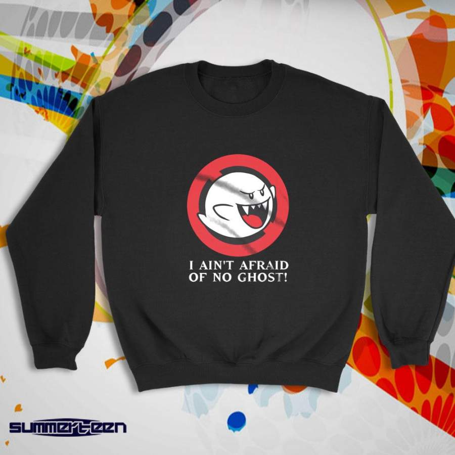 Boobuster I Aint Afraid Of No Ghost Women’S Sweatshirt