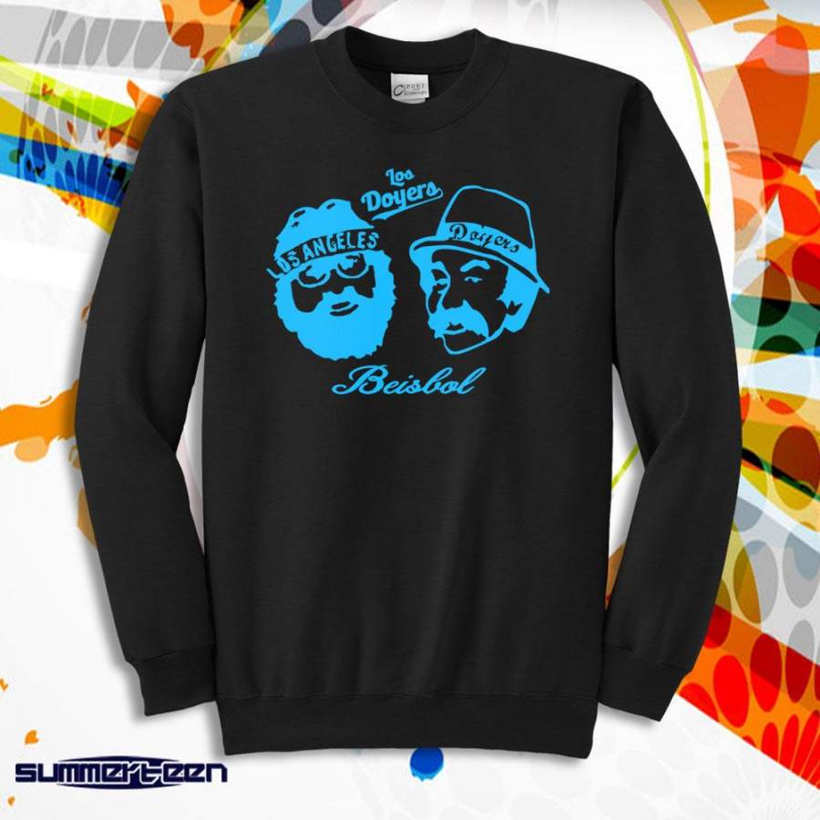 Cheech And Chong Los Angeles Doyers Blue Men’S Sweatshirt