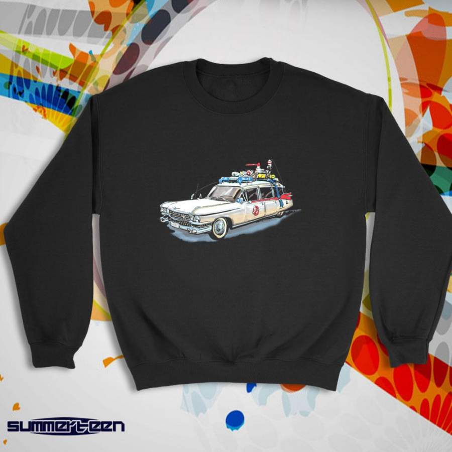 Ghostbusters Car Drawing Women’S Sweatshirt