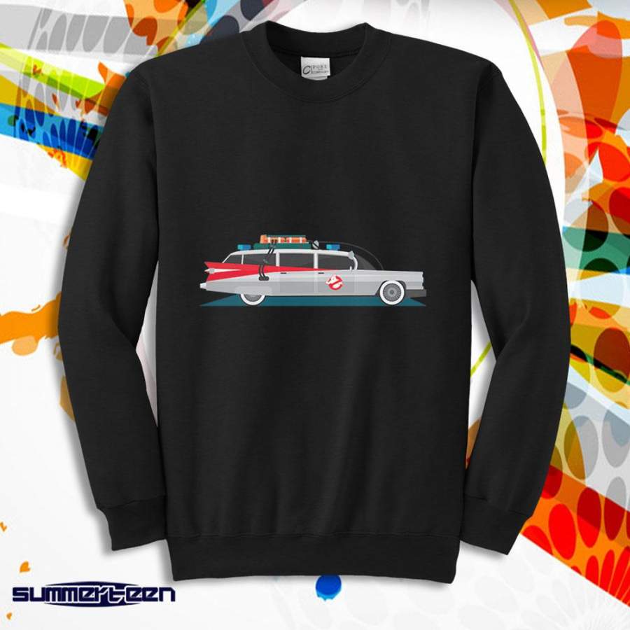 Ghostbusters Famous Cars Men’S Sweatshirt