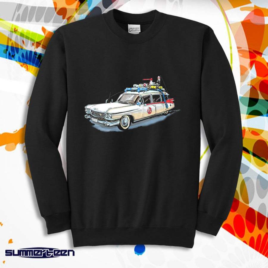 Ghostbusters Car Drawing Men’S Sweatshirt