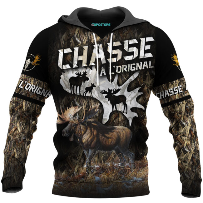 Love Moose Hunting 3D All Over Print | Unisex | Adult | Ht8409