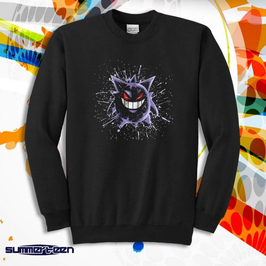 genggar the ghost pokemon master Men’s Sweatshirt