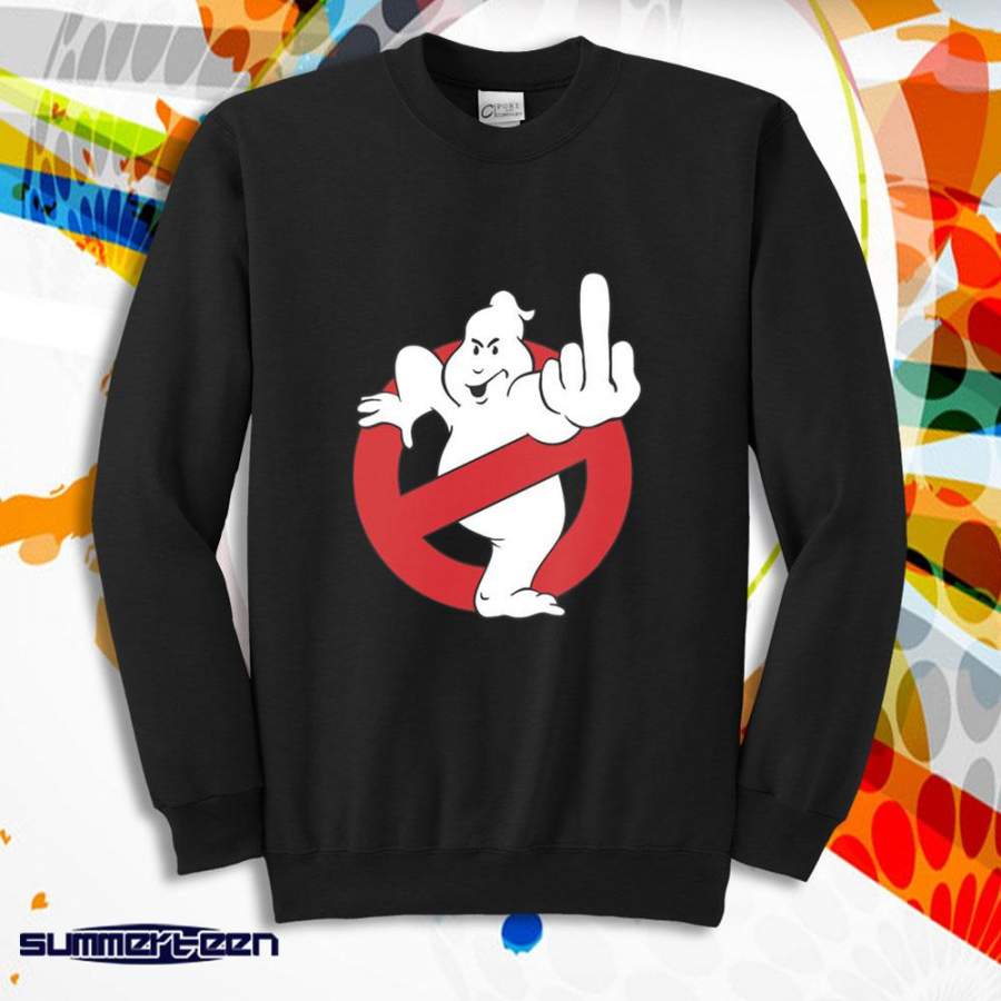 Angry Ghost Ghostbusters Men’S Sweatshirt