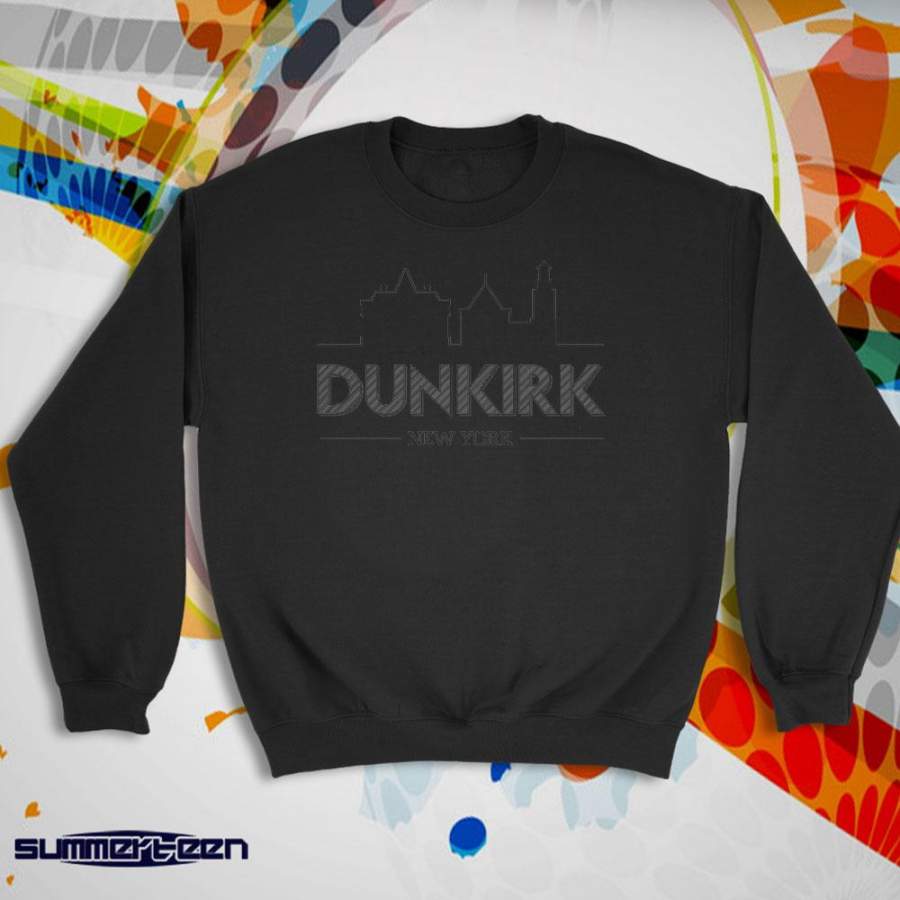 Dunkirk New York Logo Women’S Sweatshirt