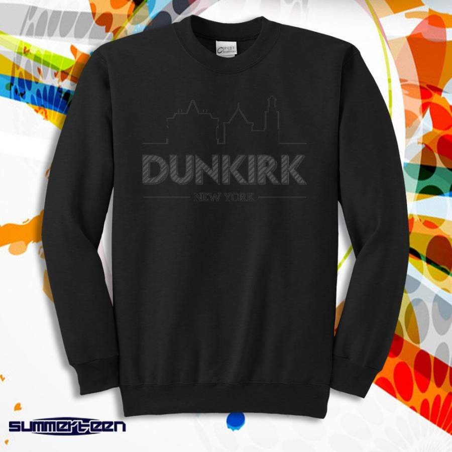 Dunkirk New York Logo Men’S Sweatshirt