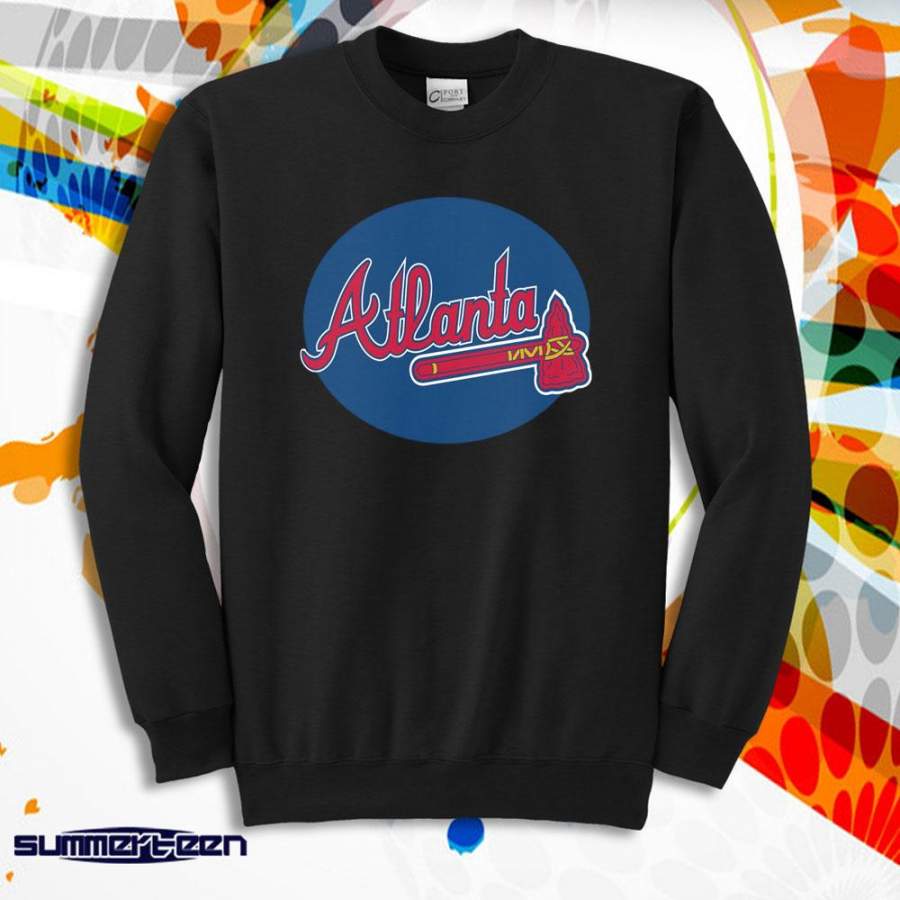 Atlanta Braves Logo Men’S Sweatshirt