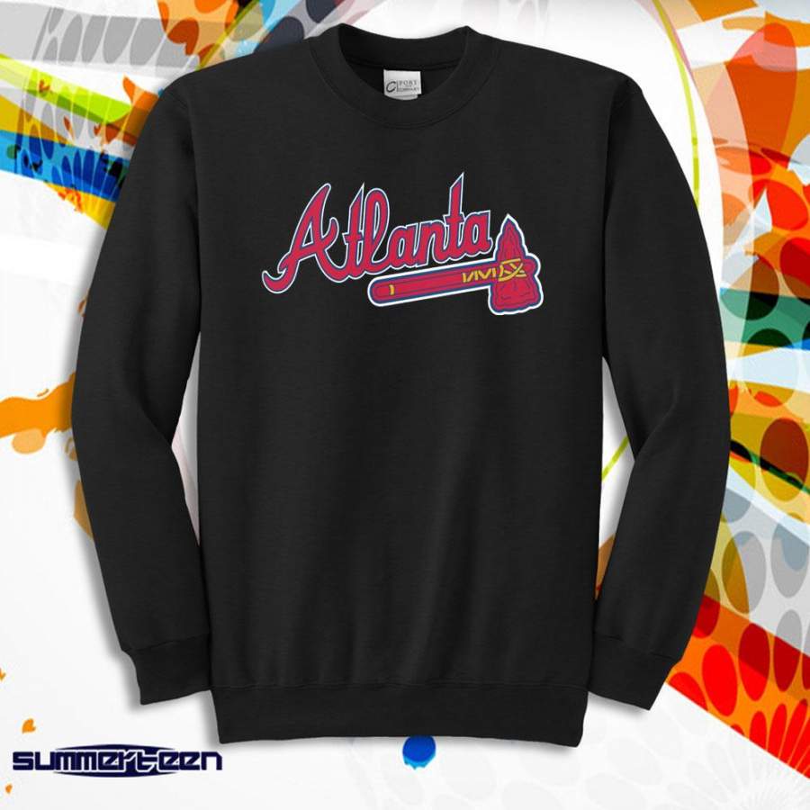 Atlanta Logo Braves Hammer Men’S Sweatshirt