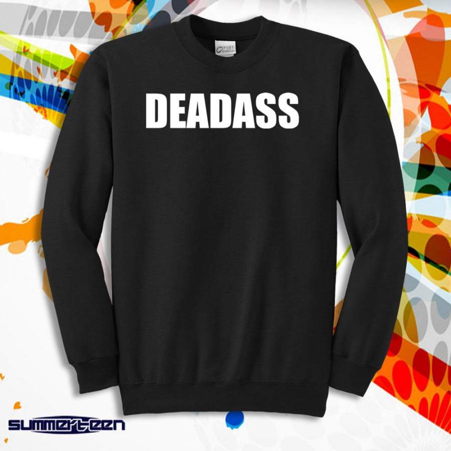 Deadass New Yorker New York Tumblr Funny Men’S Sweatshirt