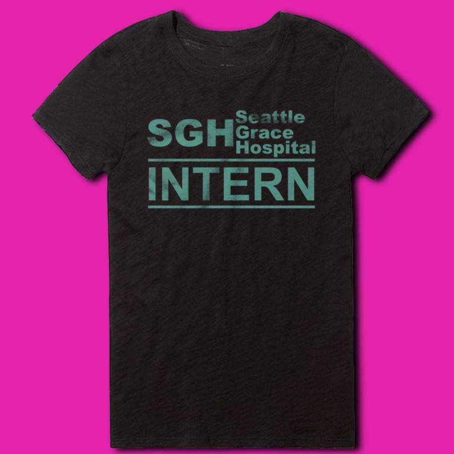 Greys Anatomy Sgh Seattle Grace Hospital Intern Women’S T Shirt