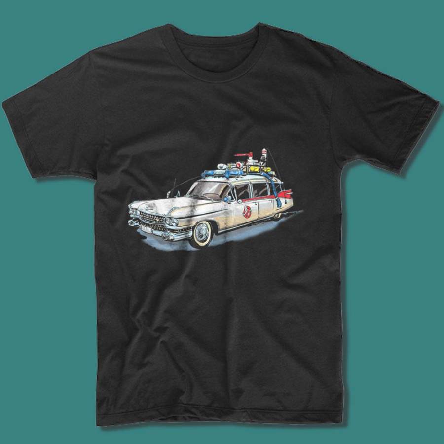 Ghostbusters Car Drawing Men’S T Shirt