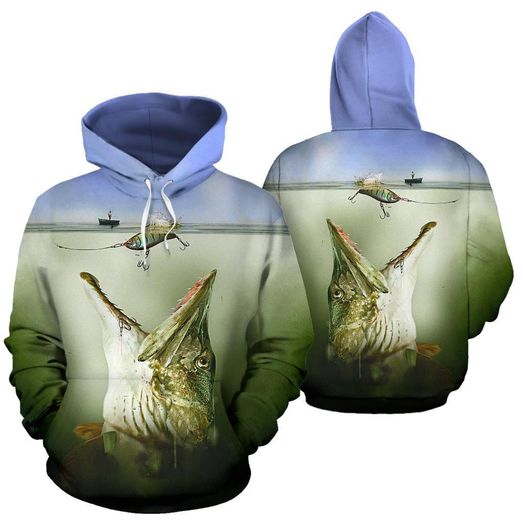 Fishing Pike Hunting 3D All Over Print | Unisex | Adult | Ht6545