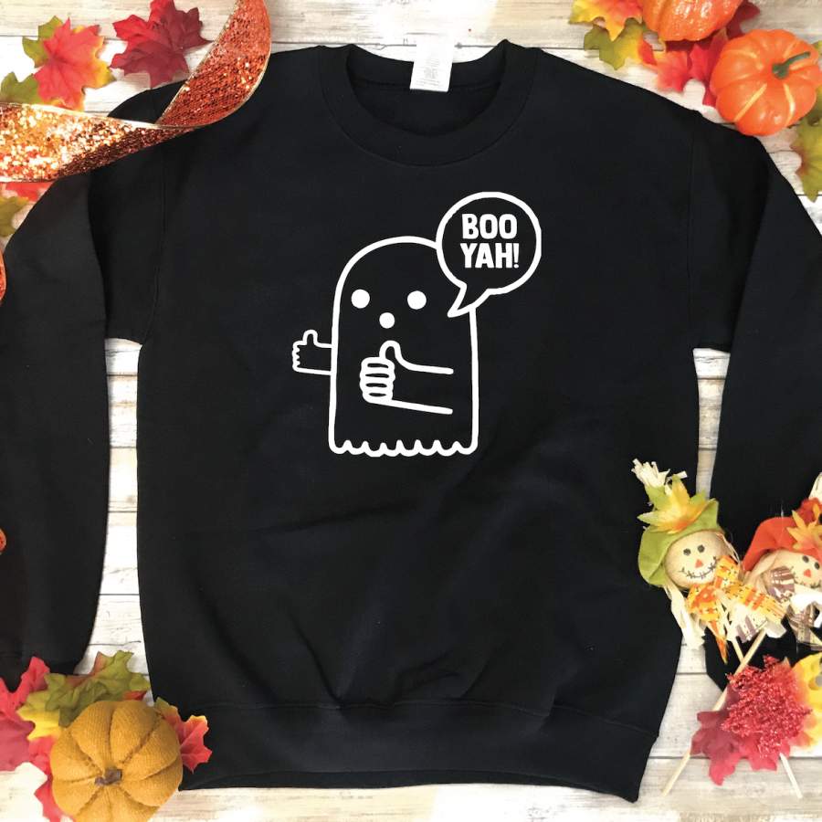 Boo Yah Ghost Sweatshirt