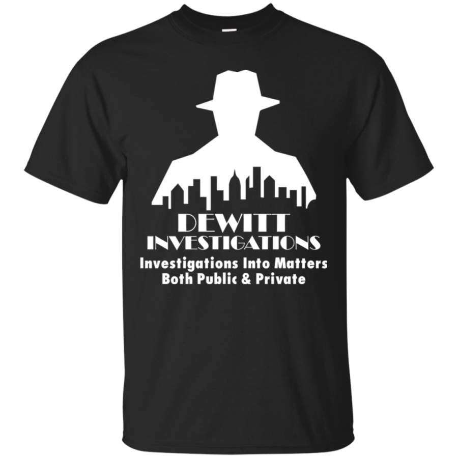 DeWitt Investigations T-Shirt