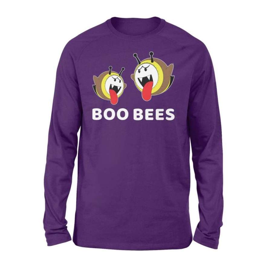 Boo Bees Funny Halloween Ghosts And Bees – Standard Long Sleeve