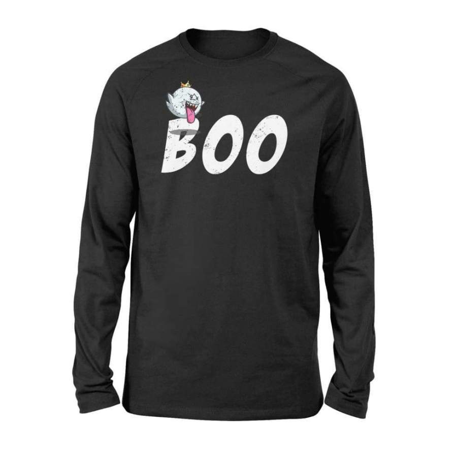 Halloween Boo With King Ghost Funny 2017 – Standard Long Sleeve