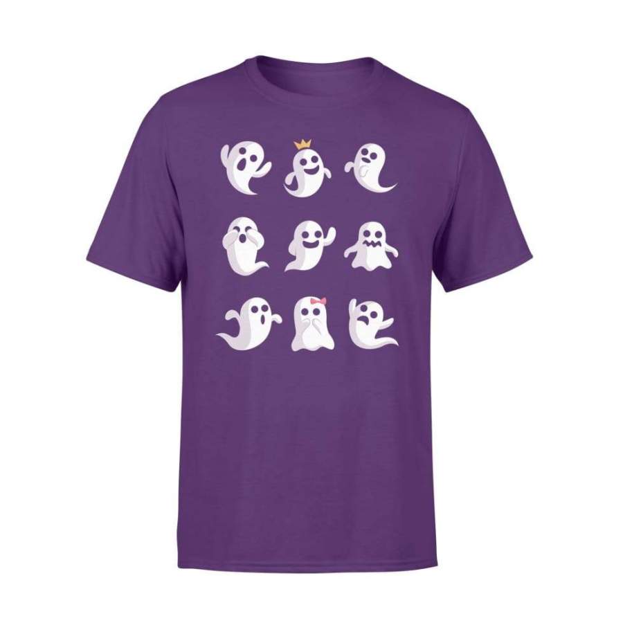 Ghost Emoji Halloween Costume Gift Shirt – Standard T-shirt