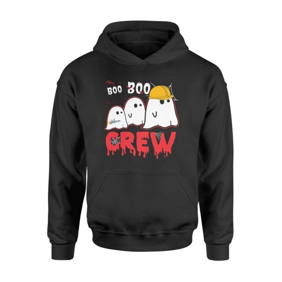 Boo Boo Ghost Crew Carpenter Halloween Costume Gift Shirt – Standard Hoodie