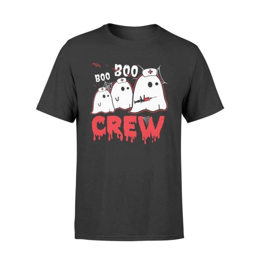 Boo Boo Ghost Crew Nurse Halloween Costume Gift Shirt – Standard T-shirt